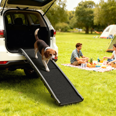 Dog Ramp for Cars Frosted AntiSlip Surface Lightweight