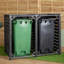 Samuel Alexander Wooden Double Bin Store