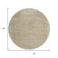 Tapis d'intérieur rond 8 po