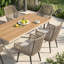 Chaise de patio avec coussin