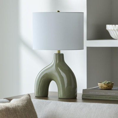 Lampe de table en céramique Arlis