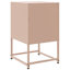 Angeliese 36cm W Steel Bedside Table-934719165
