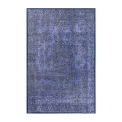 Tapis oriental bleu / gris Iddings
