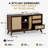 Ailia 58" 3 Drawer Sideboard Fully Assembled-1129374791
