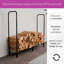 Briette Iron Log Carrier