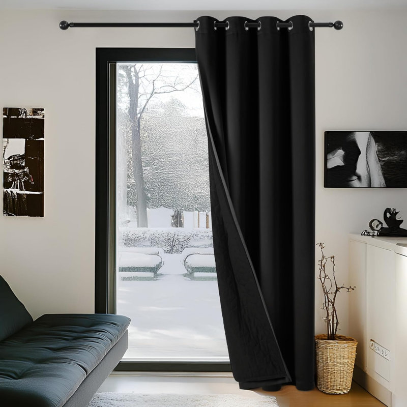 Room Darkening Single Curtain Panel