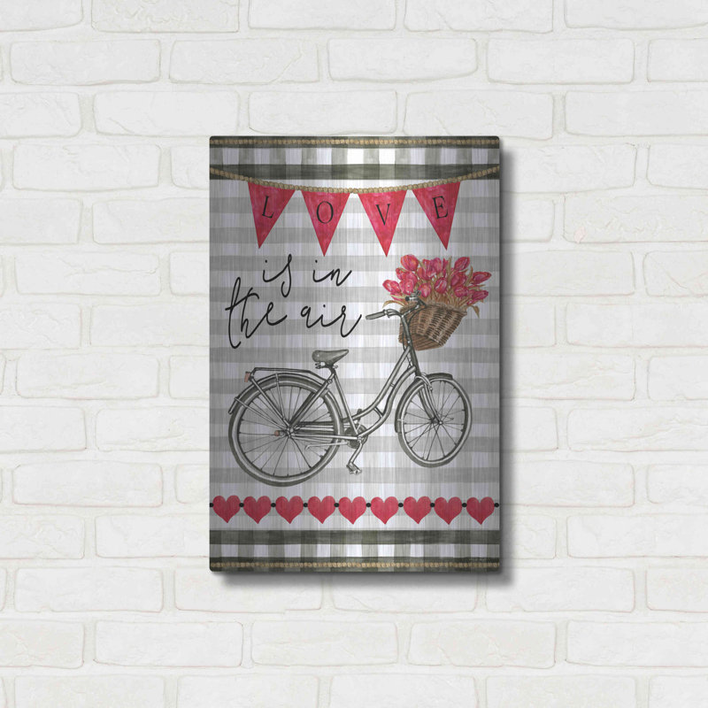 «Love Is In The Air» par Cindy Jacobs, H 24 po x l 16 po