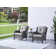 Carolina Wicker 2 - Person Patio Conversation Sets with Cushions