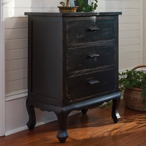 Sachiko 3 Drawer Aged Accent Chest