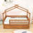 Twin Size Wooden Daybed With Twin Trundle-466847157