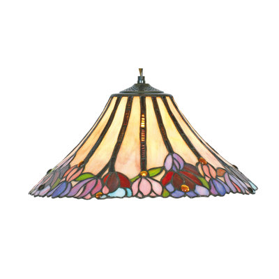Schale Pendelleuchte 1-flammig Tiffany