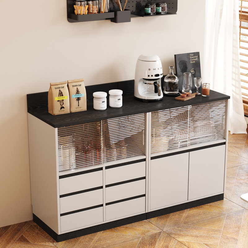 Armoire de rangement de 62,98 po de largeur pour le bureau ou la maison