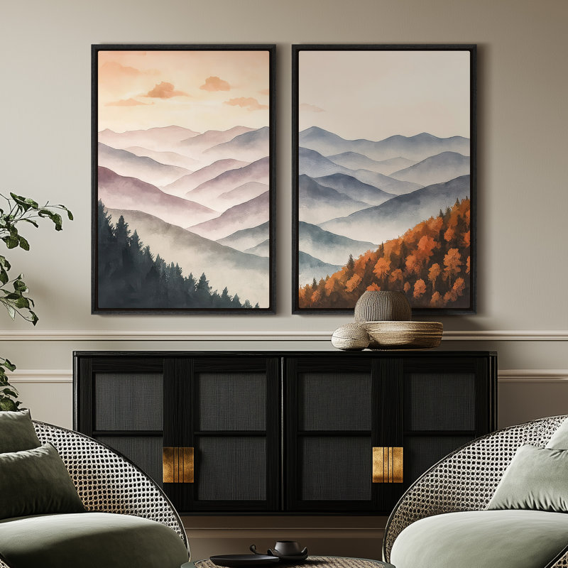 Art mural encadré sur toile, rétro muraux abstraits pour chambre à coucher, H 36 po x l 24 po, Noir
