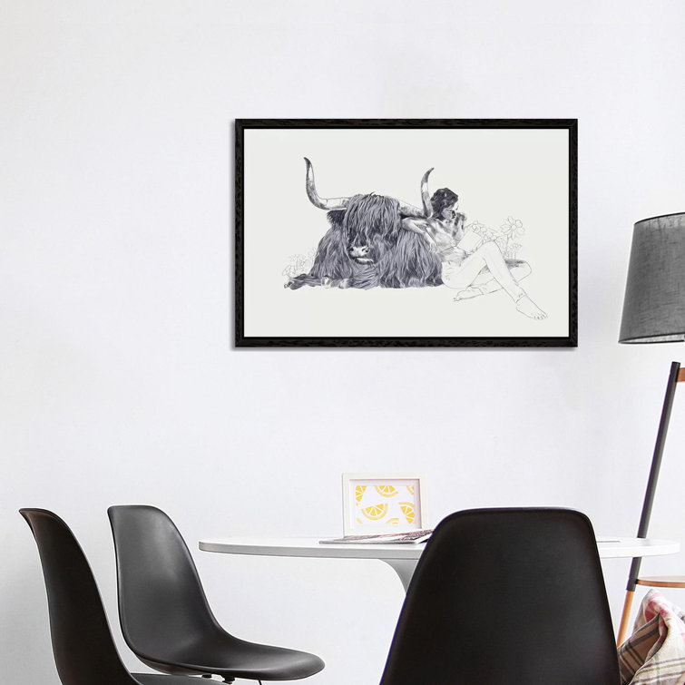 Taurus by Jenny Rome - Print on Canvas