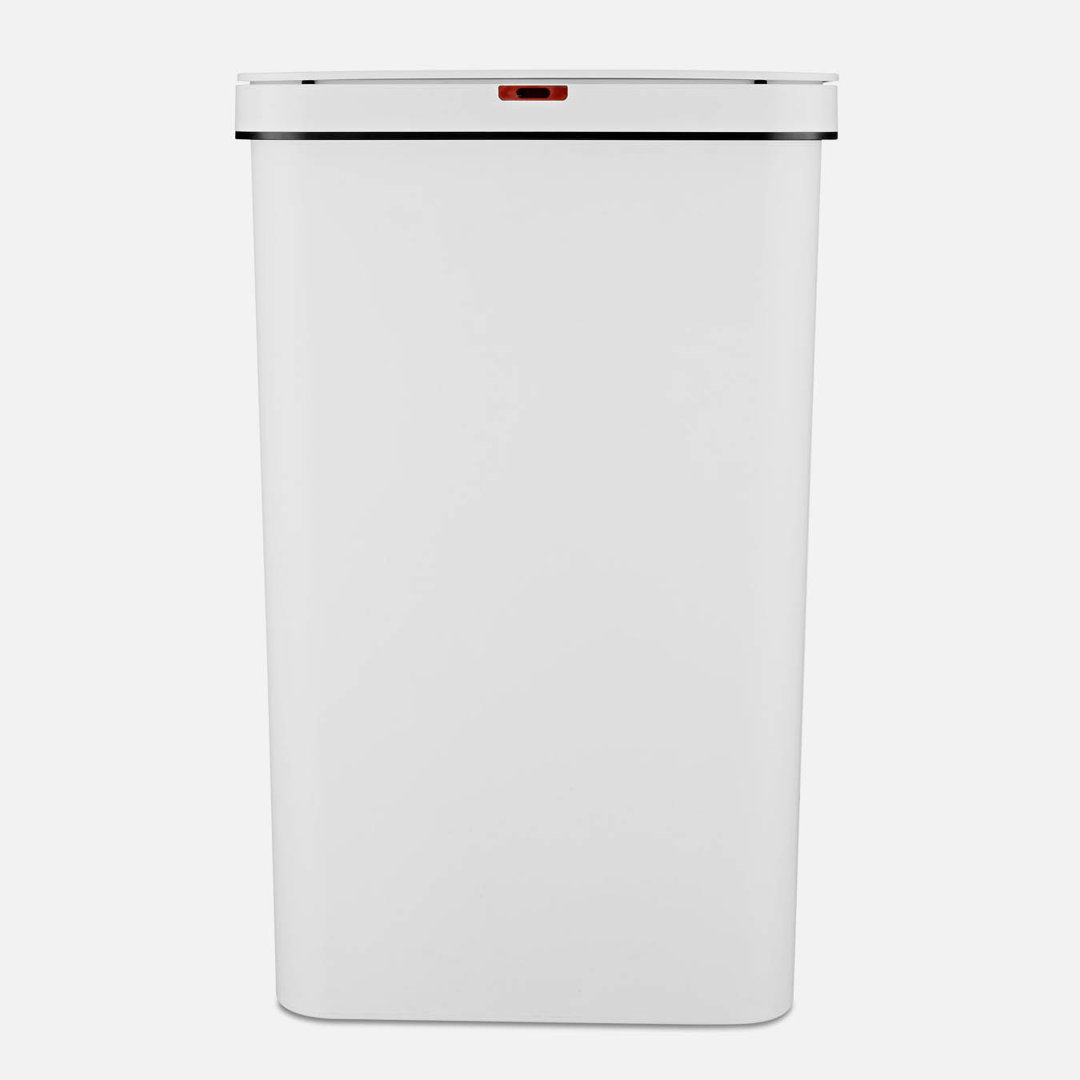 Tower Unisex White Sensor Bin With Retainer Ring, Battery-Operated, 50L, T838005w - Image 5