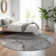 Premium Machine Washable Cerrito AMF607 Gray Rug