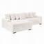 Canapé en flanelle de 111,4 po-810360264