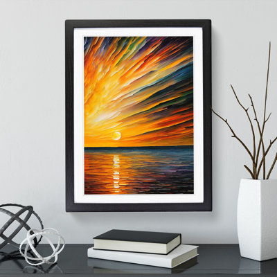 Ocean Sunrise No.5 Framed Print