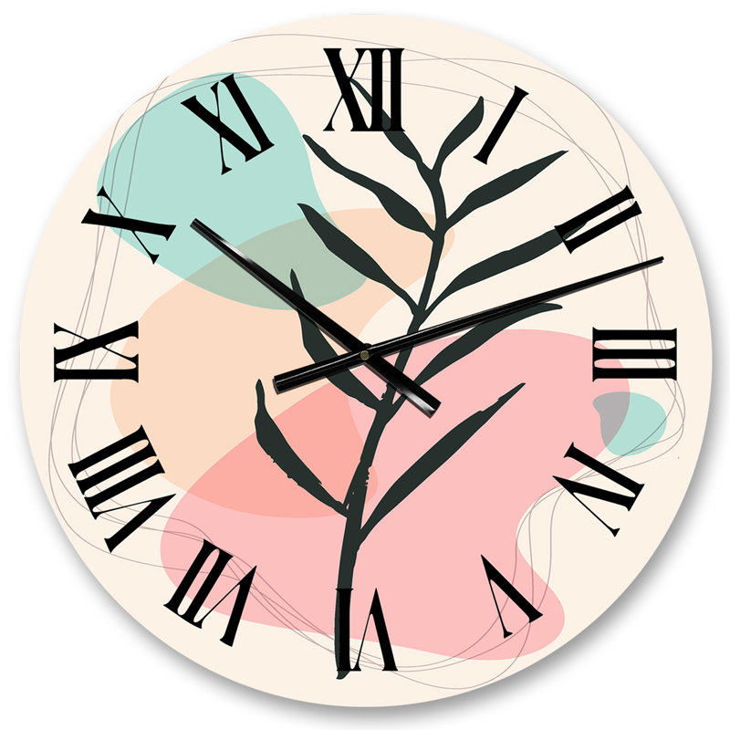 Horloge murale Minimal Boho, Moyen