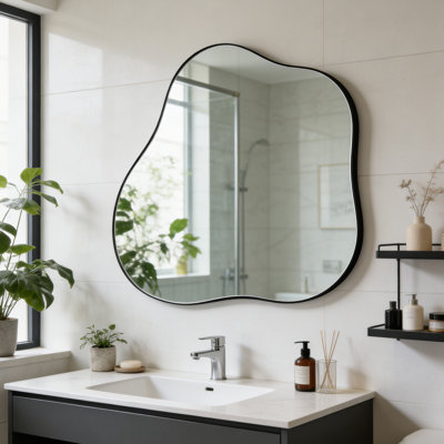 Miroir d'appoint mural Jhanel