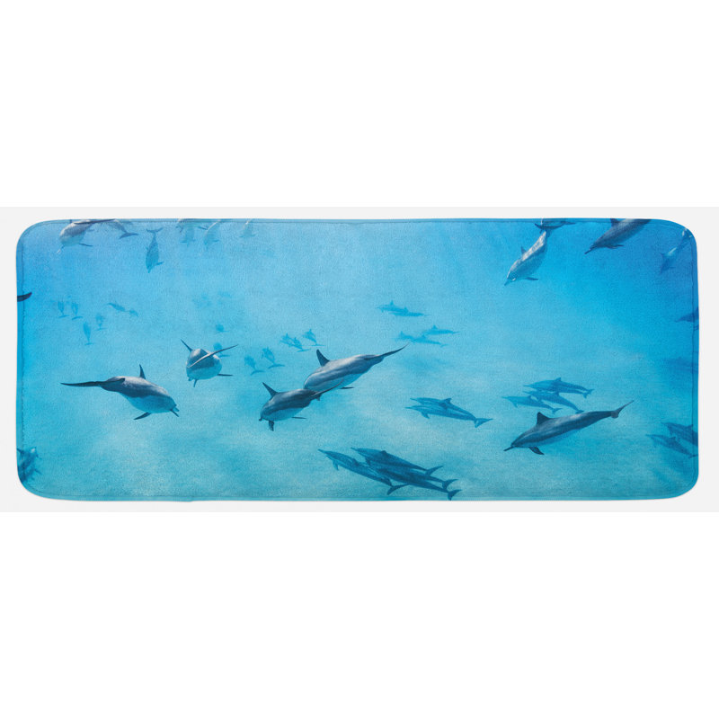 Tapis de cuisine hawaii