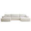 6 Seater Reclining Corner Sofa -1918436029