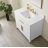 Maddison 36'' Single Bathroom Vanity with Top-1194277825