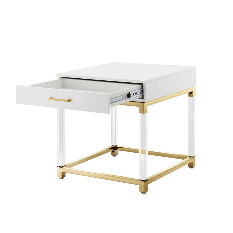 Table de bout avec rangement HomeRoots