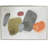 Canvas Abstract Multi Colored Framed Wall Art with Silver Frame