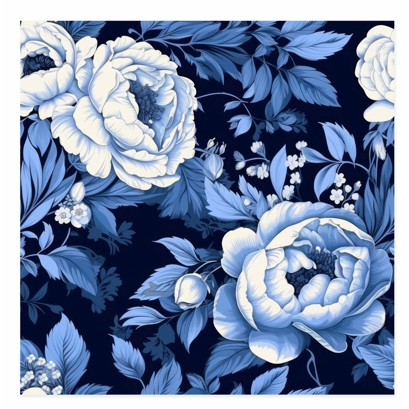 Art floral de William Morris, H 10 po x l 10 po