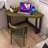 Walnut Triangle Solid Wood desks-497108430