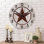 Horloge murale ronde 15 pouces Western Texas Star