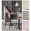 Tapis intérieur tissé à plat à motif géométrique en laine et en coton Antoinette Authentic-24432444