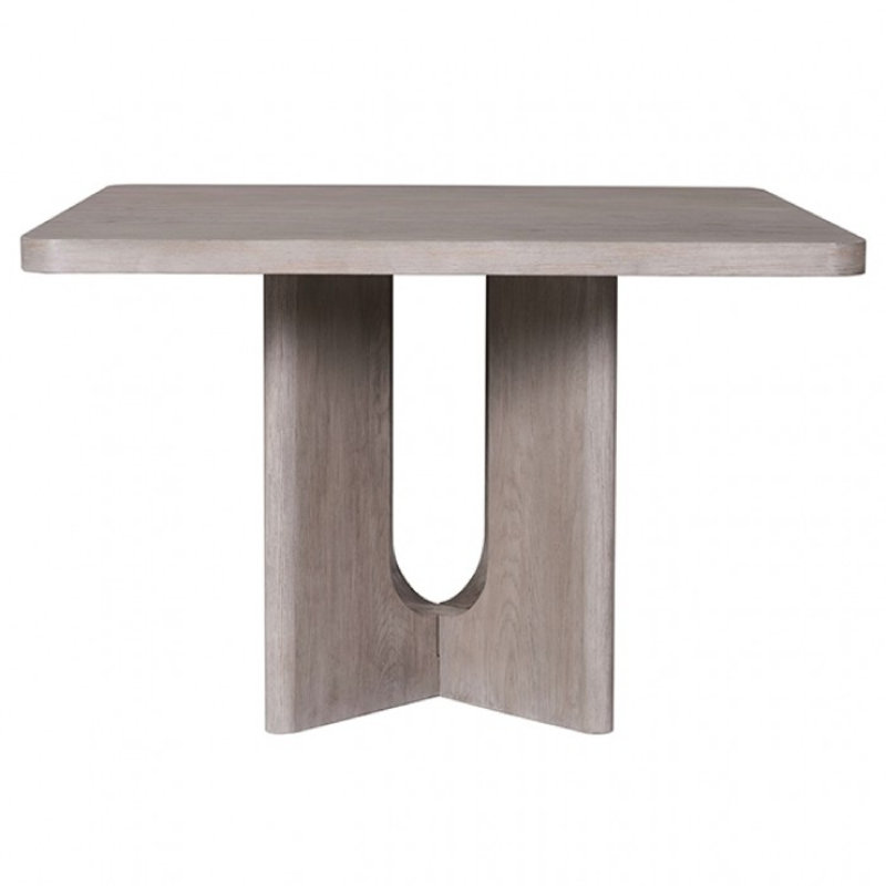 Zoko Counter Height Dining Table Set, Polyester, Wood, 7, White Wash Oak