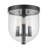 Hansley 3-Light Flush Mount with Clear Glass