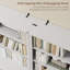 Bibliothèque standard H 5 po x l 37 po Brusnice-670220145
