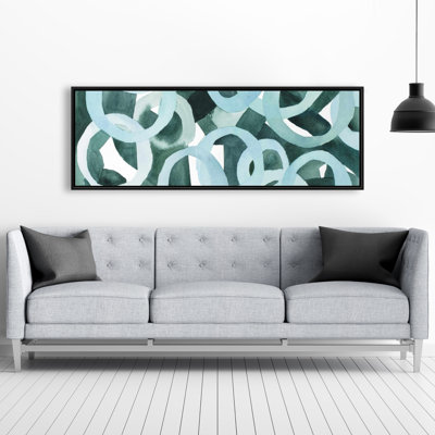 «Abstract Rings» sur toile
