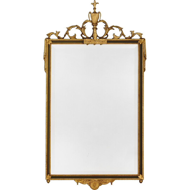 The Wentworth Flat Beveled Wall Mirror, 58" x 29" 