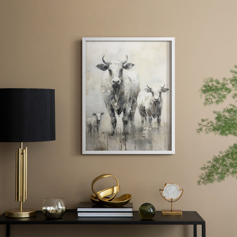 ANIMALS Series CCLxxix - reproduction encadrée de qualité supérieure - prête à être accrochée - aucun clou requis