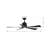 Oovin 54" 5CCT LED Smart Ceiling Fan-124318418-124318416