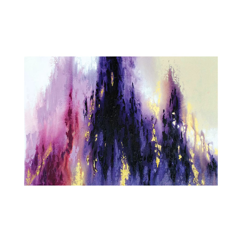 «Iridescent Light» par Spell rebond Fine Art - impression d'art graphique, Toile tendue, 18" H x 26" W x1.5" D, Pas de tapis