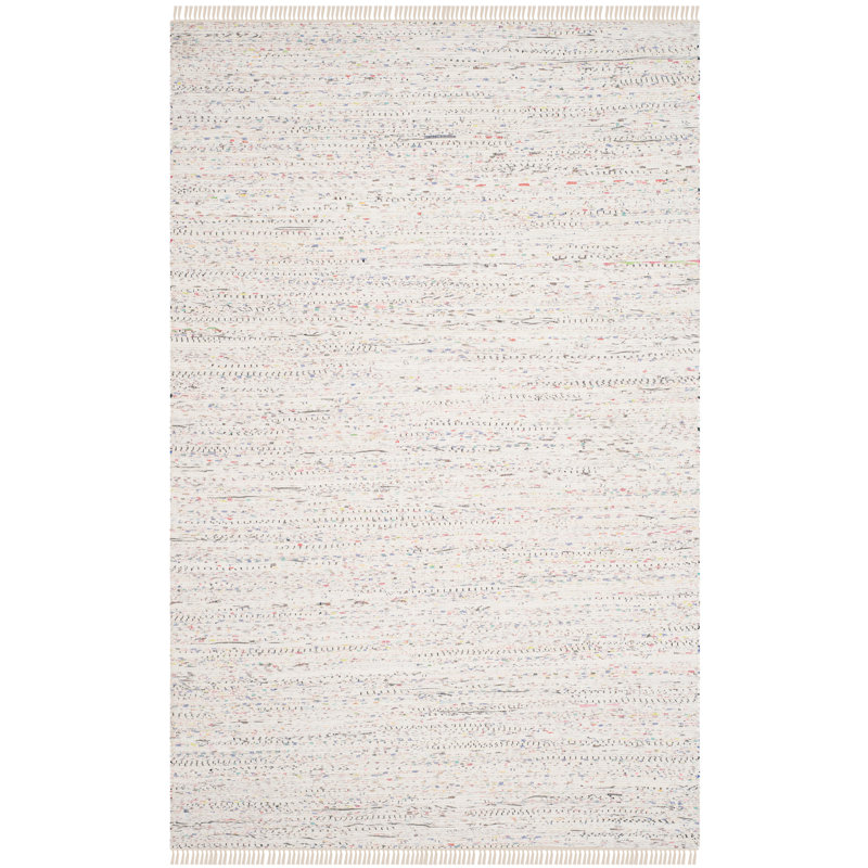 Valerton Rug Hand Woven Cotton Rug, Rectangle 10' x 14'