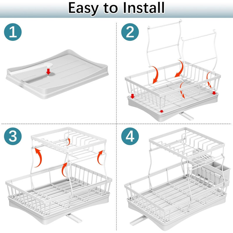 Two Tier Dish Rack
