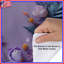 Housses de couette à arrangement floral mauve-123421260