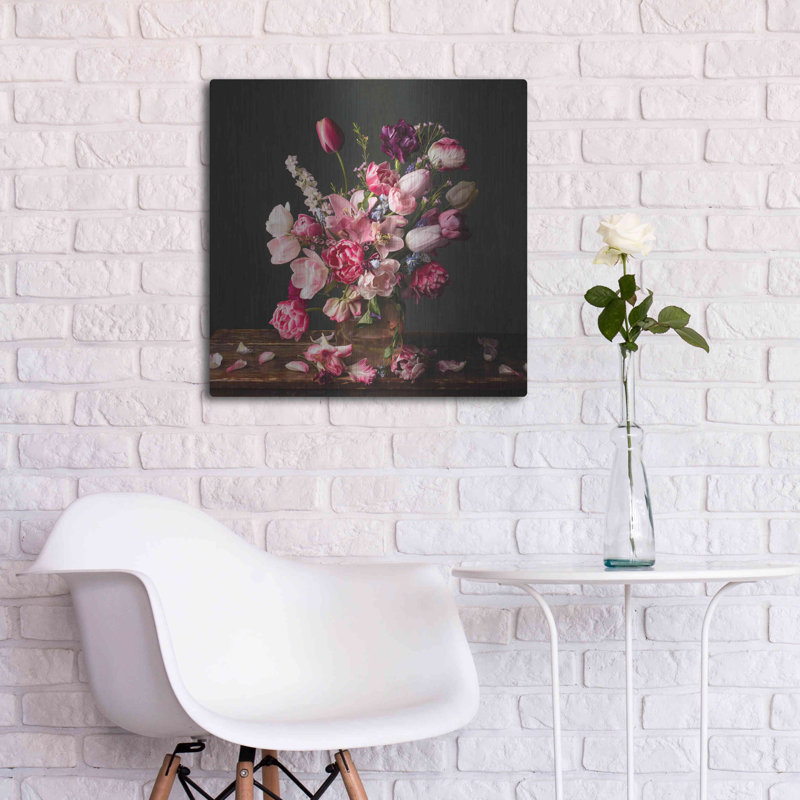 " Spring Glory Tulips " Print, 24" H x 24" W