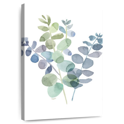 Inspiration naturelle bleu eucalyptus blanc II