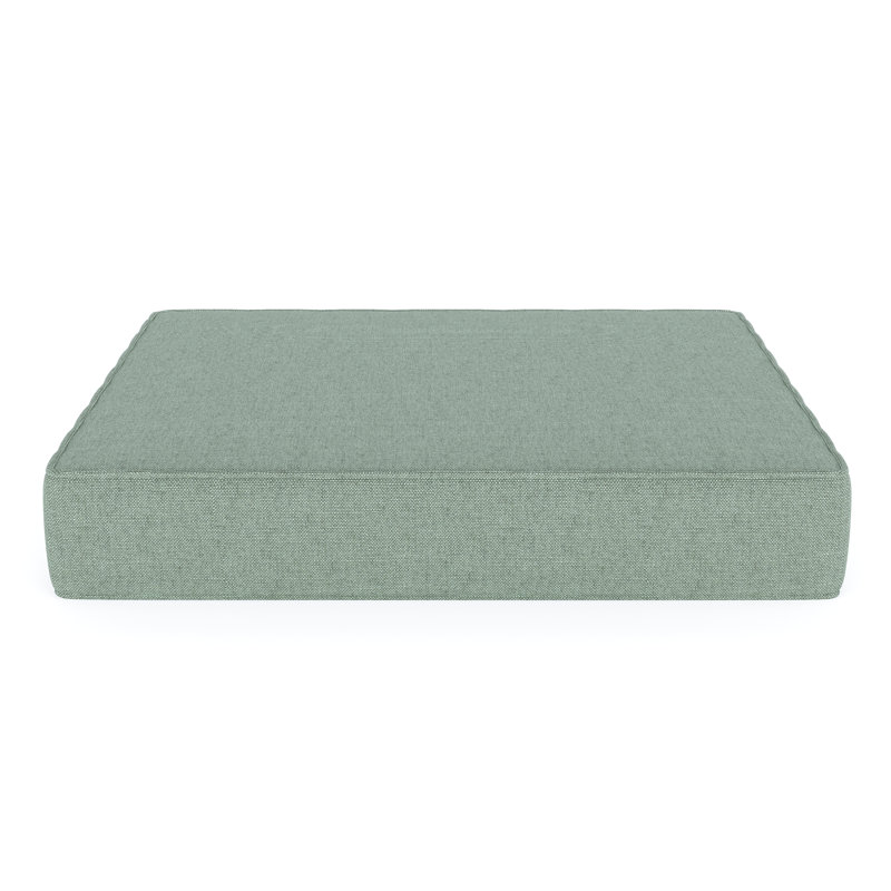 Sunbrella® Outdoor Ottoman Cushion, 3.5" H x 23.5" W x 20.5" D, Sunbrella® Canvas Spa