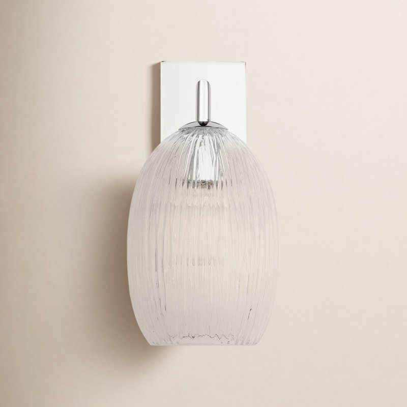 Serafina 10 Sconce, Polished Nickel