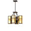 18" Square Hyde Park 4 Light Pendant