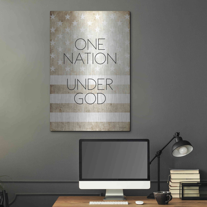 «One Nation Under God» par Susan Ball, H 36 po x l 24 po